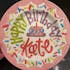 Personalized Sprinkles & Confetti Birthday Plate,  Scallop Edge - BCP17