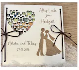 Geldgeschenk zur Hochzeit personalisiert