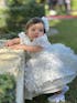 Fiona White Party Dress - Layered