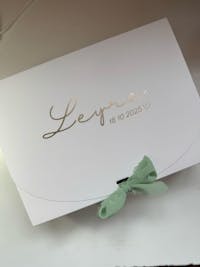 Caja novia personalizada