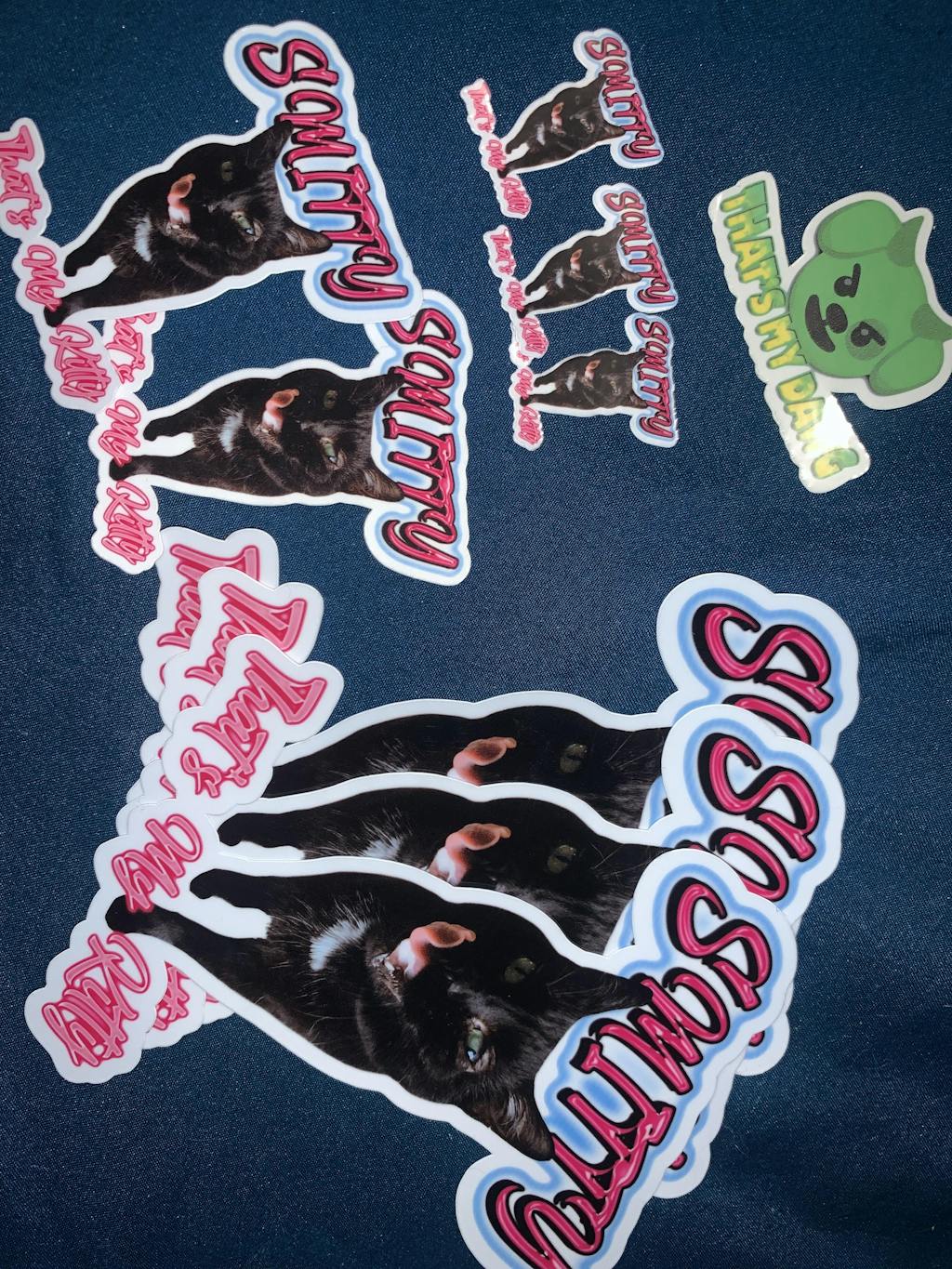 Custom "Airbrush 2.0" Stickers – Upload Any Pet, Friend, or Other Favorite Picture