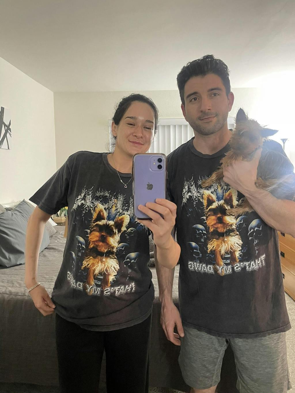 Custom Horrorcore Vintage T-Shirt – Upload Any Pet, Friend, or Other Favorite Picture