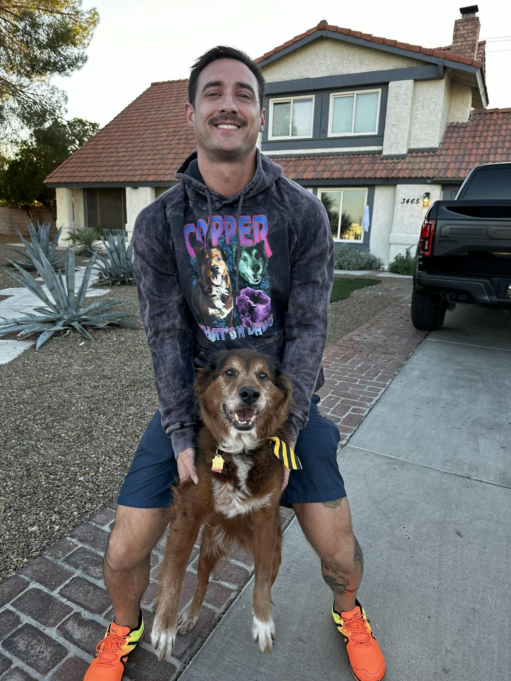 Custom 90s Bootleg Vintage Hoodie – Upload Any Pet, Friend, or Other Favorite Picture