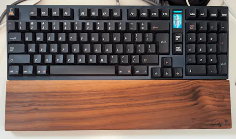 QK100 Hardwood Wrist Rest