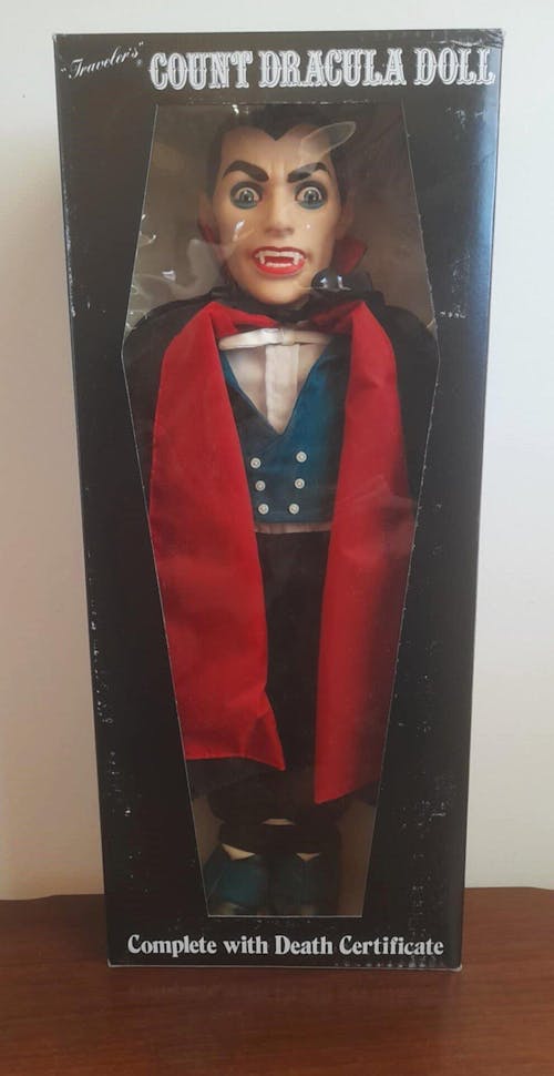 Vintage Travelers Count Dracula Doll
