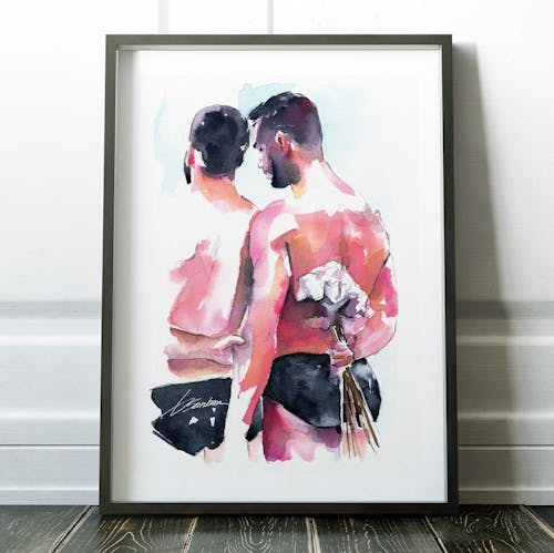 Waiting to Give His Love – Art Print
