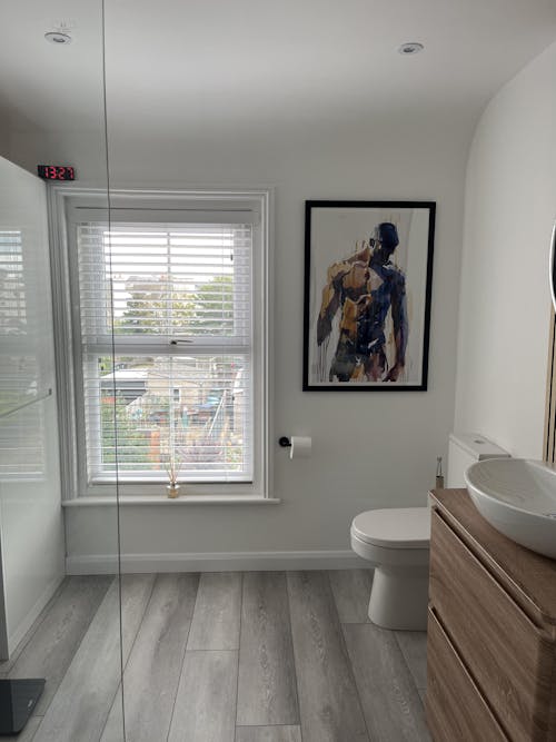 Shadowed Strength of a Man - Art Print