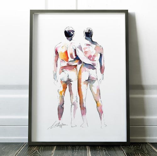 Tender in Love Booty – Art Print