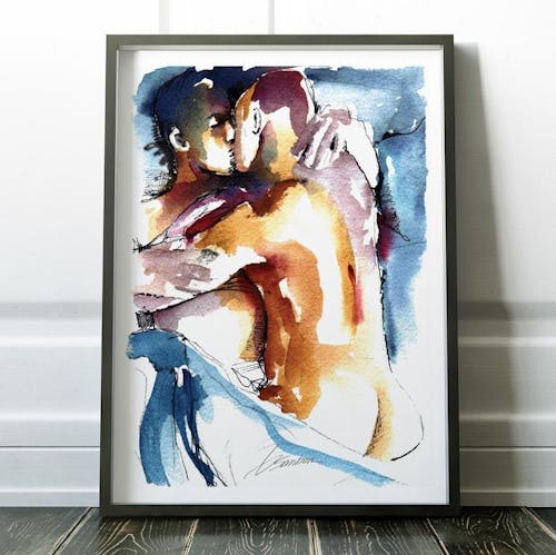 Bedtime Stories - Art Print