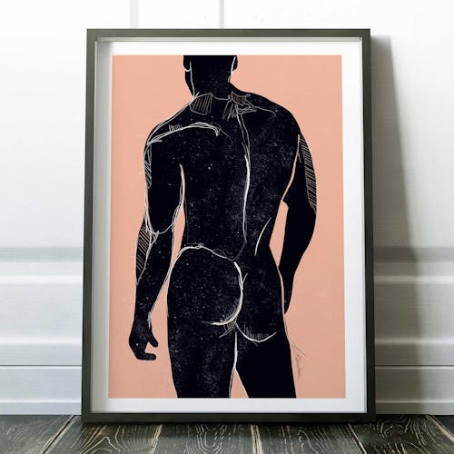 Midnight Contours – Art Print