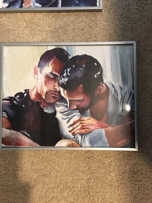 Love Found at the Festival - Art Print