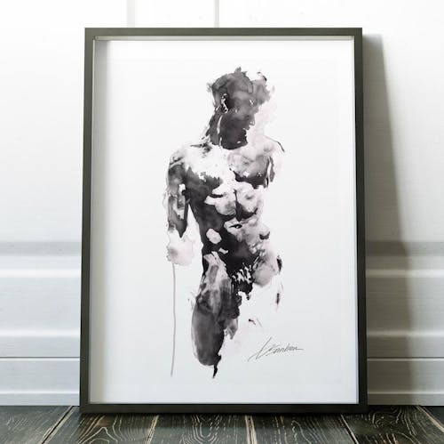 Softened in Shadow – Art Print
