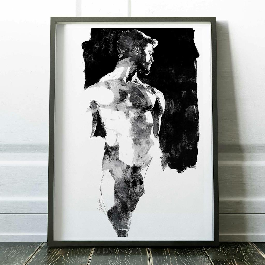 Look to the Left – Art Print