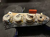 The Art of Tone Fender® Jazz Bass® Wiring Kit - Custom CTS 250k Solid Shaft Potentiometers and .047uF Orange Drop Guitar Capacitor