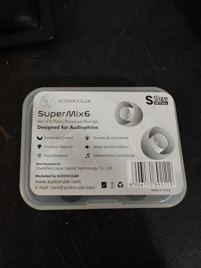 AUDIOCULAR SuperMix 6 Hybrid Premium Eartips for IEMs