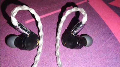 AUDIOCULAR C03 8-Core Silver-Plated Cable with 3.5mm Jack & Built-In Microphone For IEMs