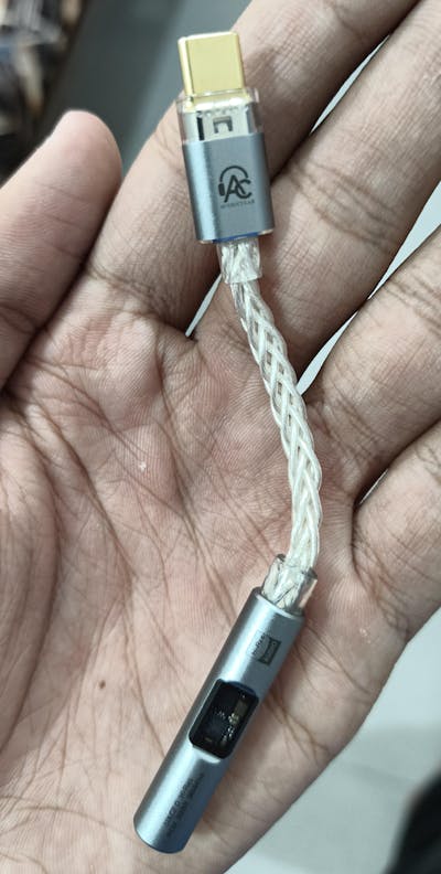 AUDIOCULAR SPARK Hi-Res Portable DAC Dongle CX31993 + MAX Amp