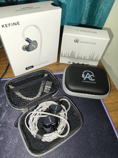 AUDIOCULAR SPARK Hi-Res Portable DAC Dongle CX31993 + MAX Amp