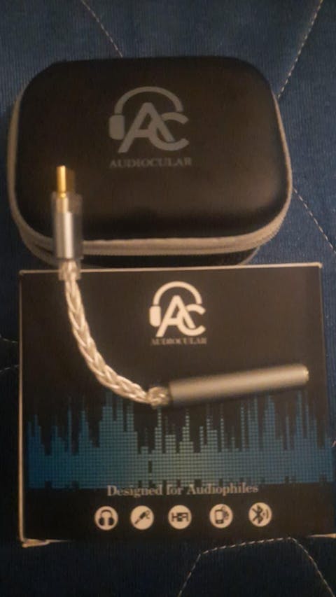 AUDIOCULAR SPARK Hi-Res Portable DAC Dongle CX31993 + MAX Amp