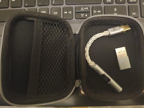 AUDIOCULAR SPARK Hi-Res Portable DAC Dongle CX31993 + MAX Amp