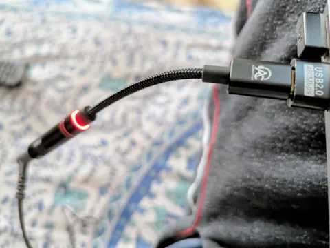 AUDIOCULAR BEAM Hi-Res Portable DAC Dongle CX31993 + MAX Amp