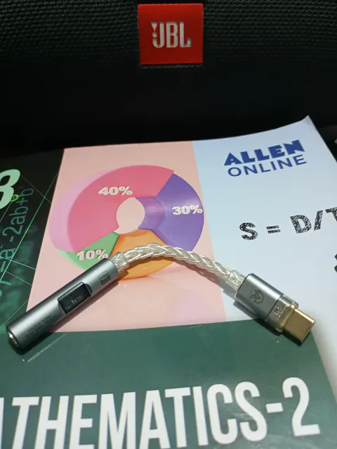 AUDIOCULAR SPARK Hi-Res Portable DAC Dongle CX31993 + MAX Amp