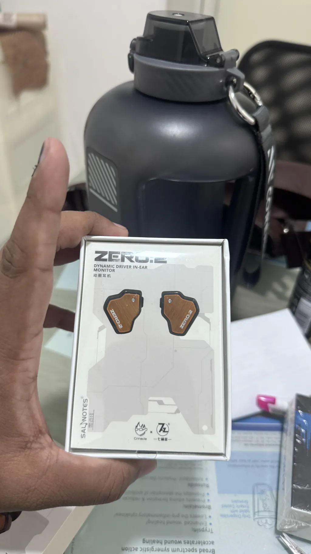 7HZ x Crinacle Zero 2 IEM 3.5mm With Mic & Audiocular Spark DAC