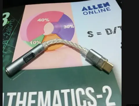 AUDIOCULAR SPARK Hi-Res Portable DAC Dongle CX31993 + MAX Amp - Black