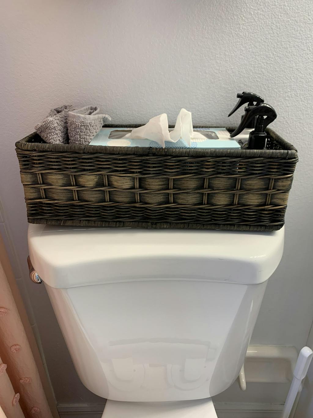Wicker Toilet Tank Basket The Basket Lady