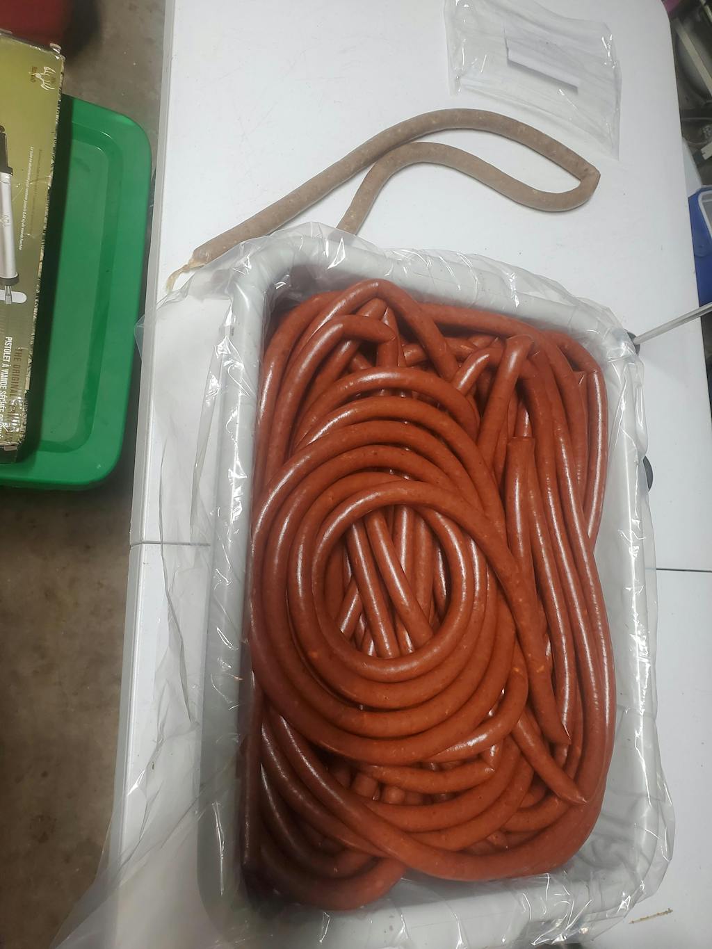 17mm Mahogany Collagen Snack Stick Casing 4 Pack The Bearded Butchers