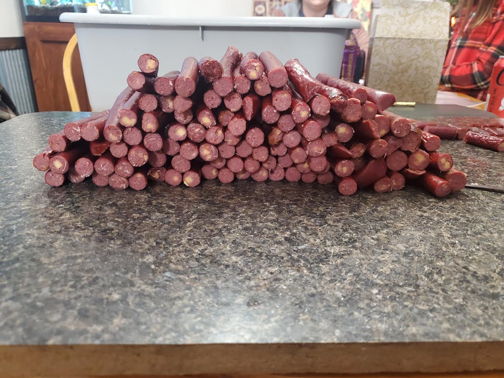 17mm Mahogany Collagen Snack Stick Casing 4 Pack The Bearded Butchers