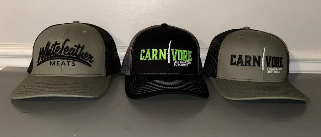 Carnivore Snap-Back Trucker Hat - Richardson 112 – The Bearded