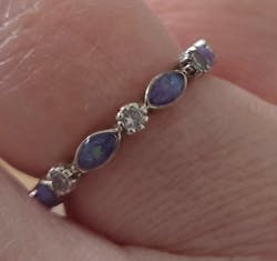 Memorial Ashes Round Stud Earrings