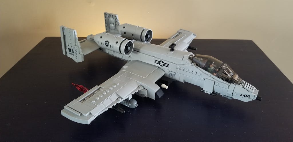 Brick Toy A10 Warthog - Fairchild Republic A-10 Thunderbolt – The Brick