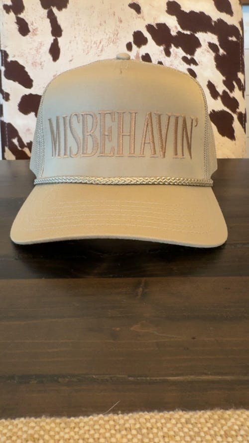 Misbehavin' Trucker Hat