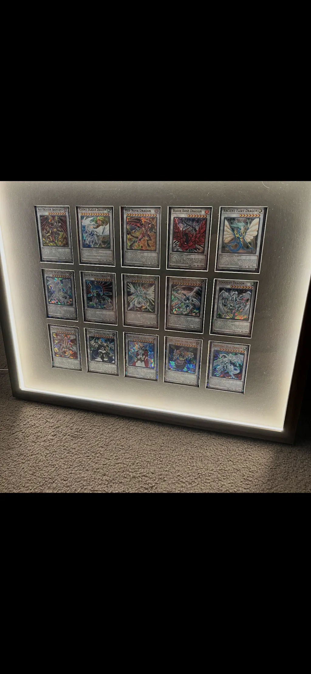 yugioh card wall display 8 Graded Card Display Case – Homeplate Heroes main image 0