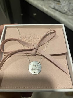 Engraved Memento Necklace
