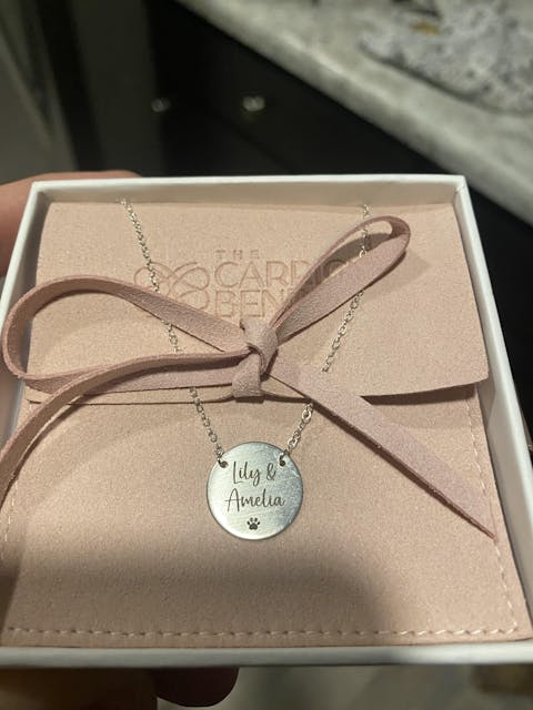 Engraved Memento Necklace