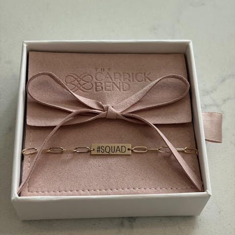 Engraved Connection Bracelet