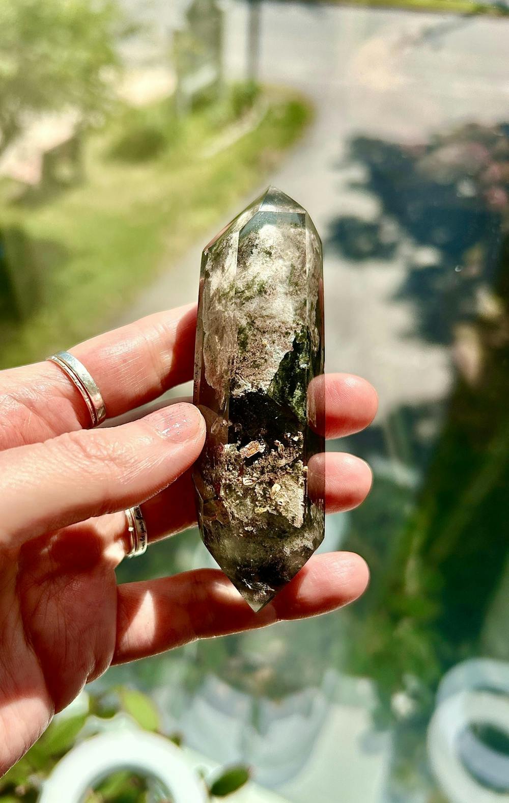 Garden Quartz DT /Garden Quartz Double Terminated Point