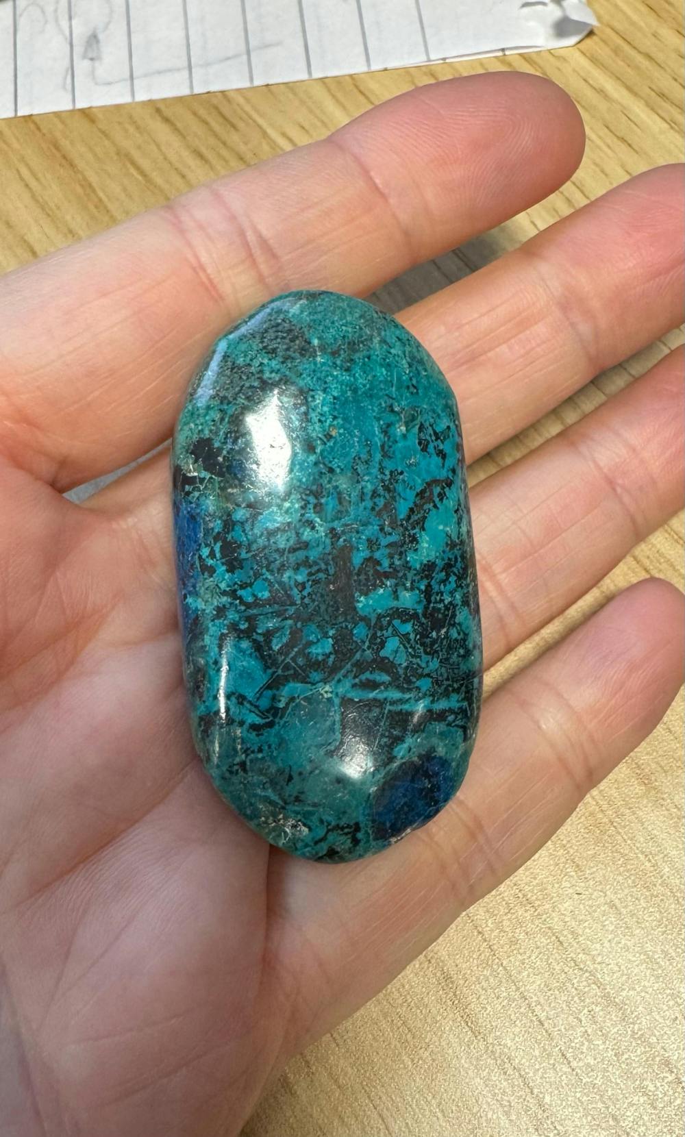 Phoenix Turquoise Palm Stone