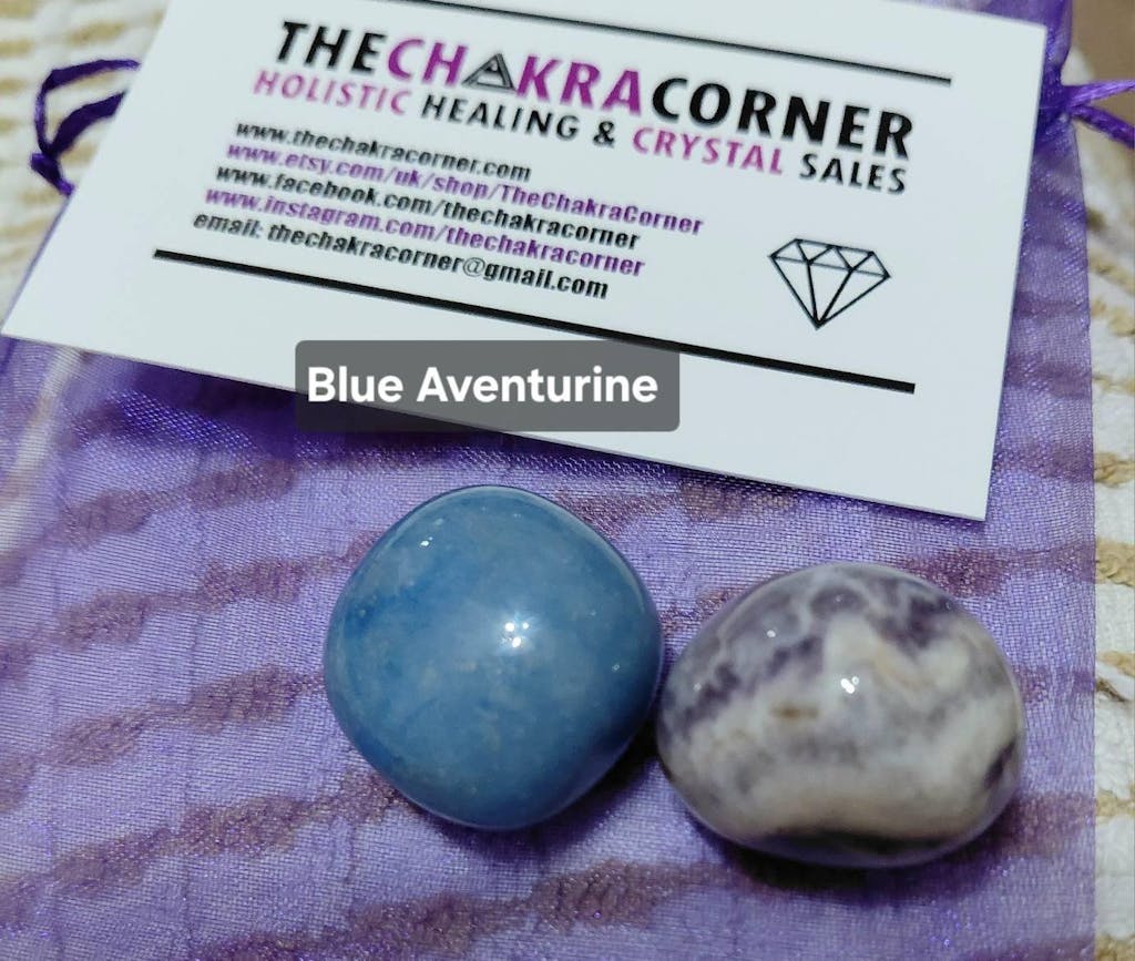 Blue Aventurine Tumbles