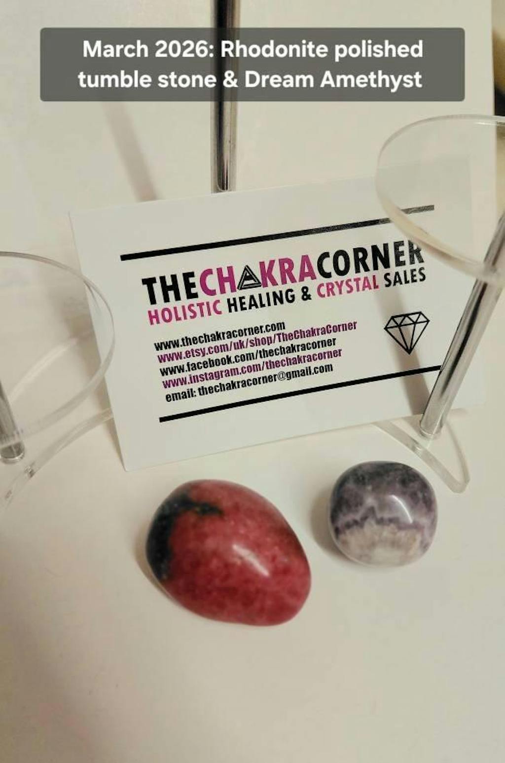 Rhodonite Tumble Stone