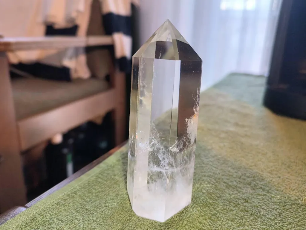 High Grade Clear Quartz Tower