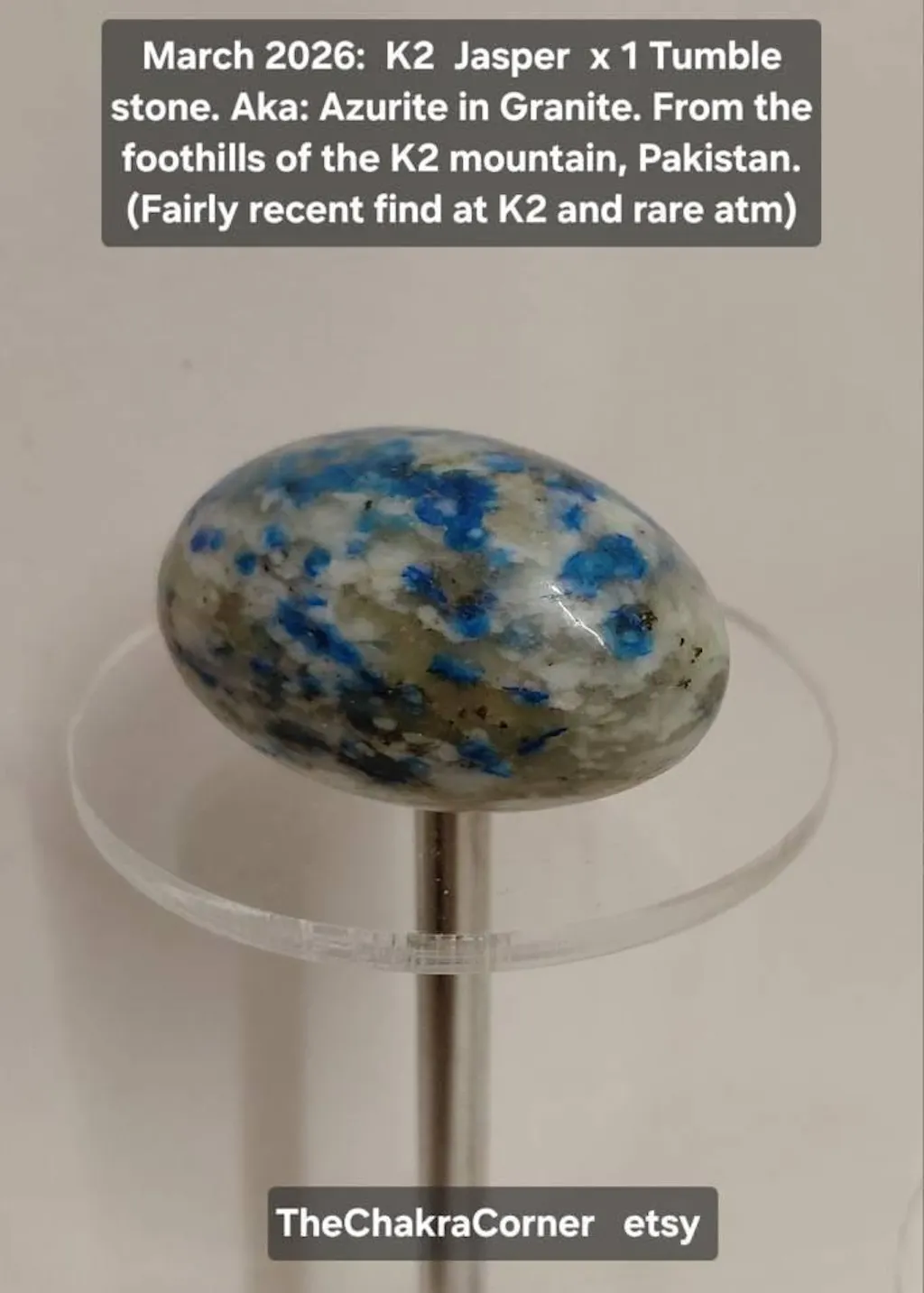 K2 Jasper Tumble Stones