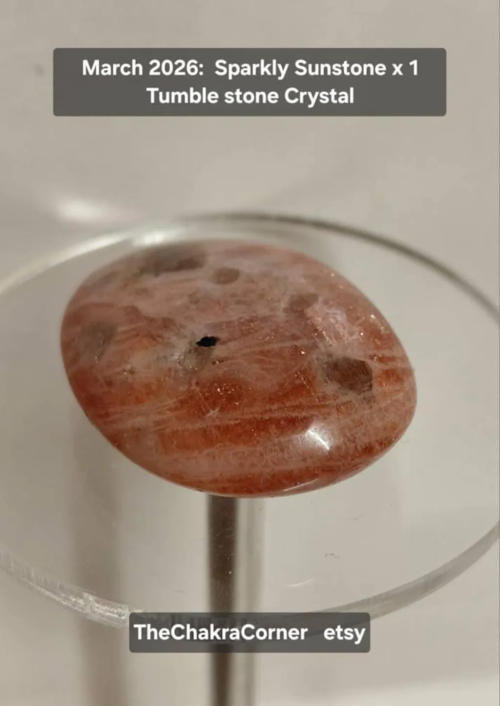 Sunstone Crystal Tumbles