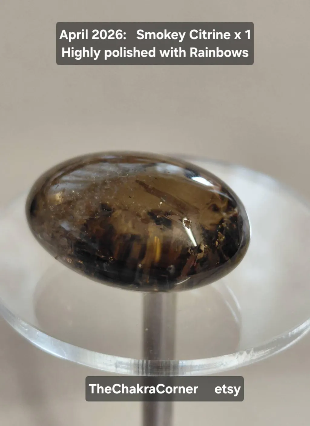 Smokey Citrine Tumbles