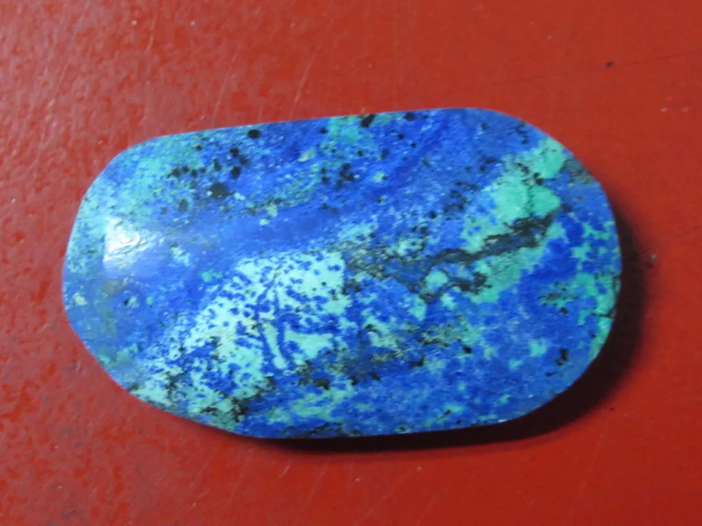 Azurite Palm Stone