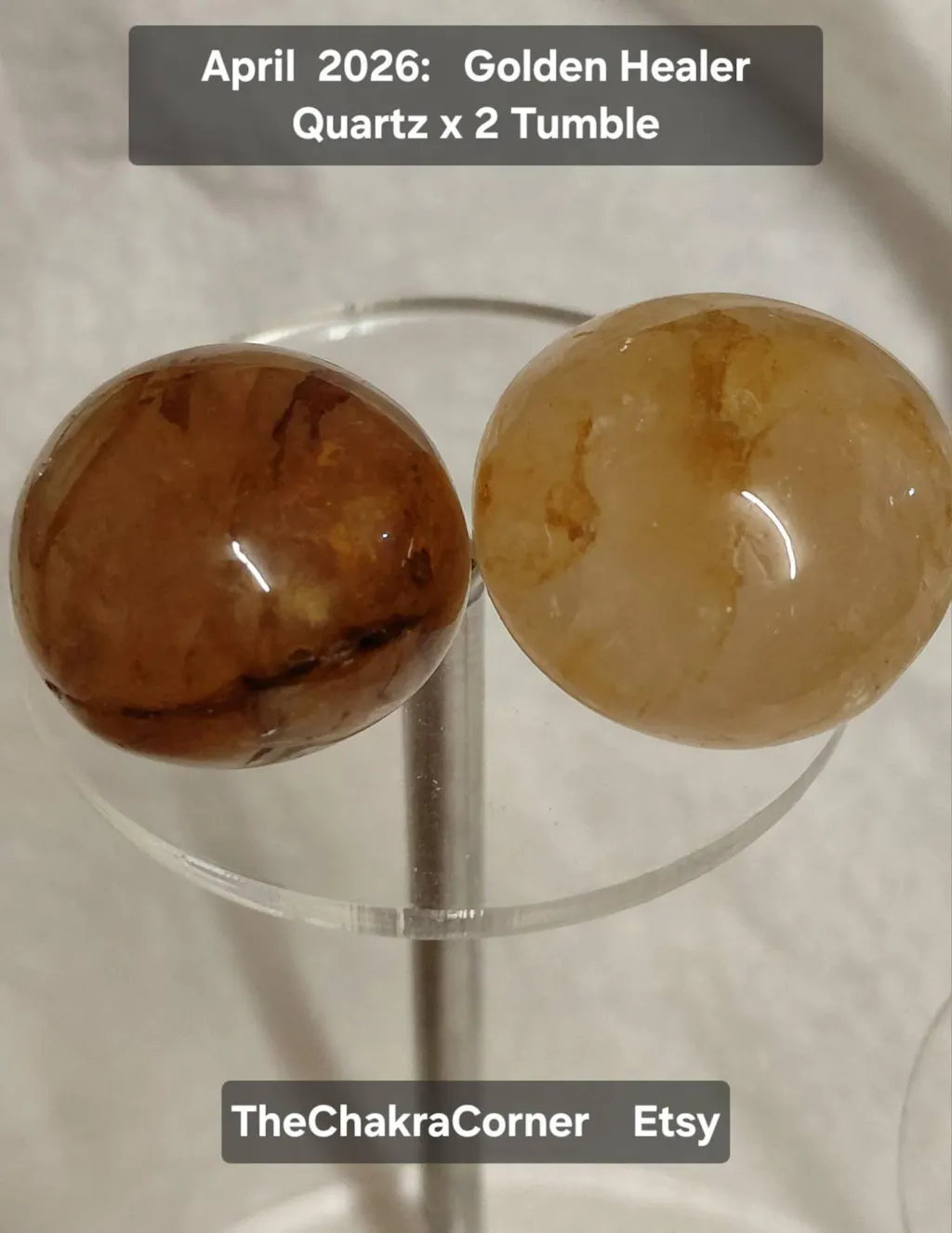 Golden Healer Quartz Tumble Stone