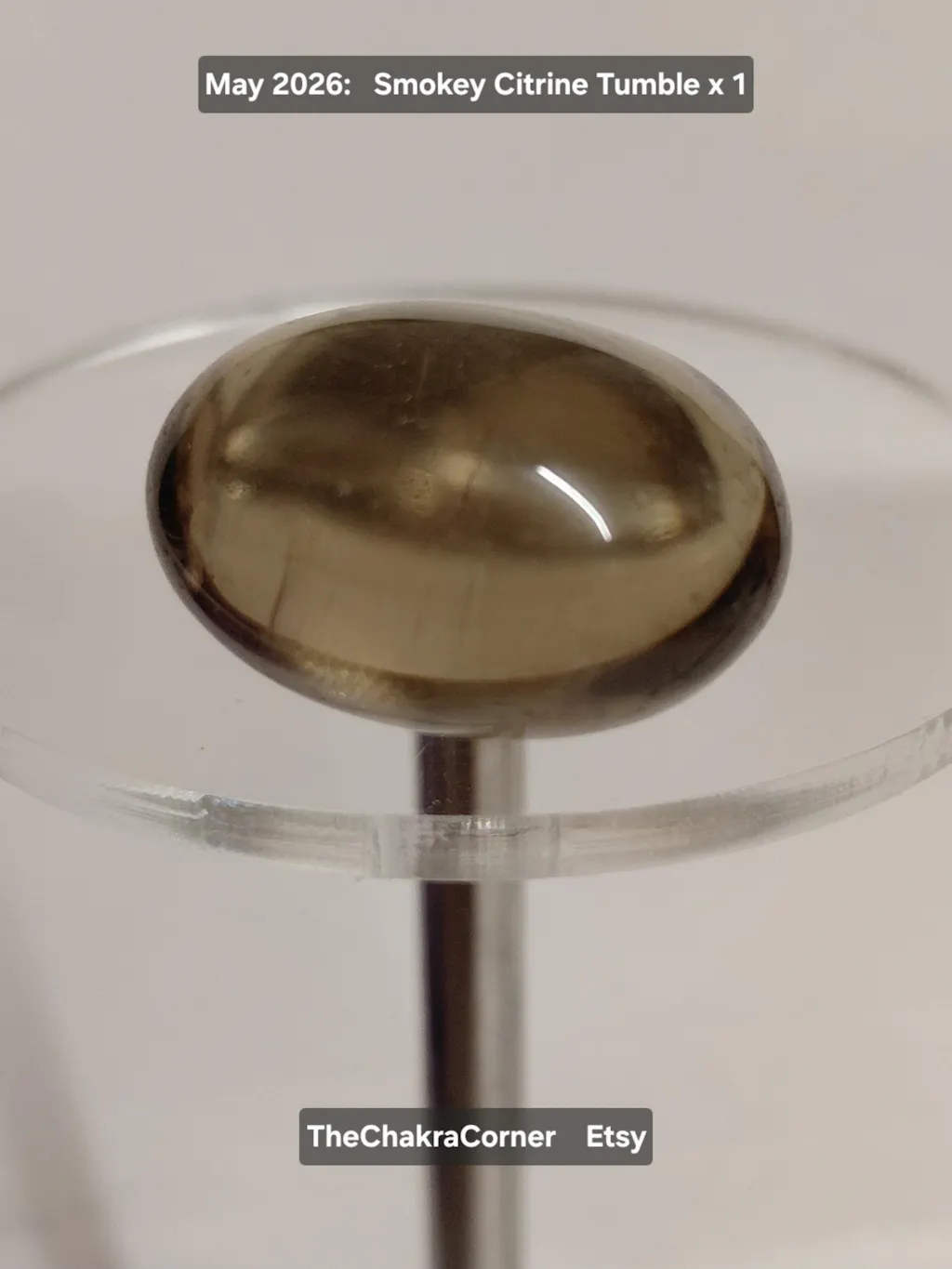Smoky Citrine Tumble Stone